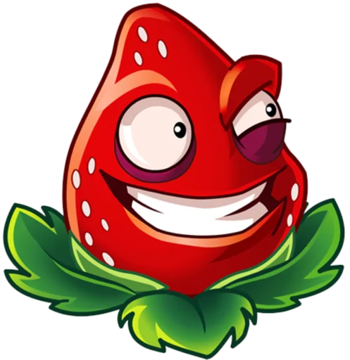 Стикер 🍓 из набора PvZ 2 plants