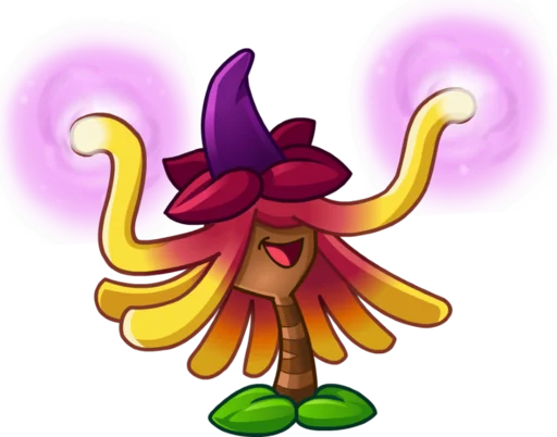 Стикер 🌰 из набора PvZ 2 plants