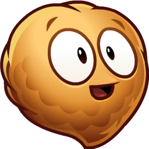 Стикер 🌰 из набора PvZ 2 plants
