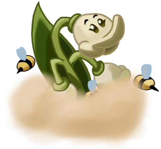 Стикер 🐝 из набора PvZ 2 plants