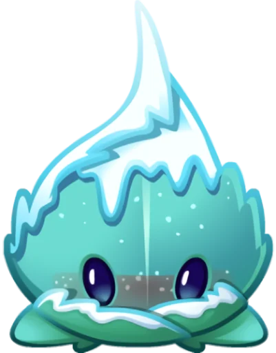 Стикер ❄ из набора PvZ 2 plants