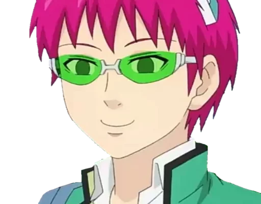 Стикер 🙂 из набора Saiki KusuOH~