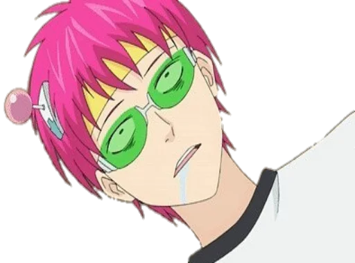 Стикер 😵 из набора Saiki KusuOH~