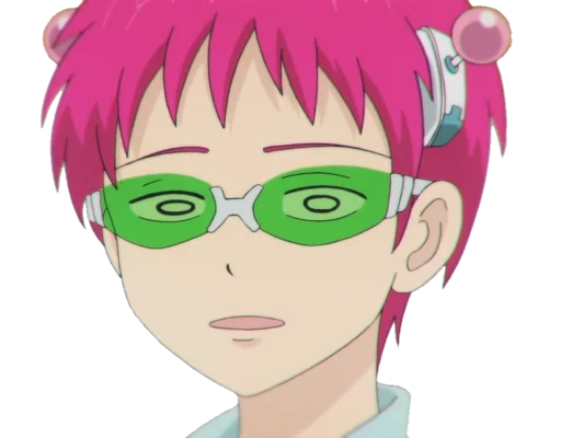 Стикер 😦 из набора Saiki KusuOH~