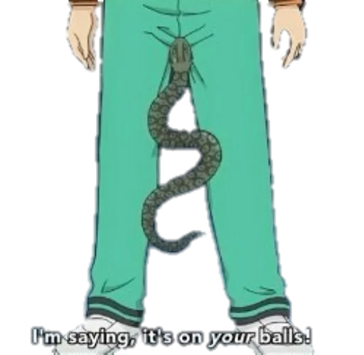 Стикер 🐍 из набора Saiki KusuOH~