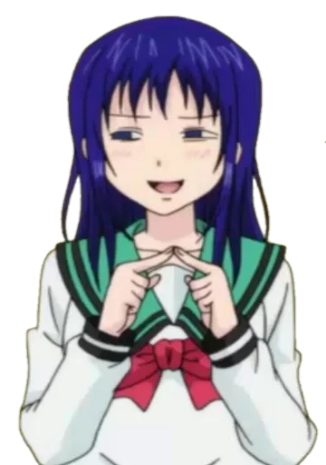 Стикер 😶 из набора Saiki KusuOH~