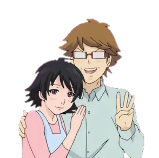 Стикер ✌️ из набора Saiki KusuOH~