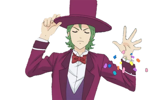 Стикер 🎉 из набора Saiki KusuOH~