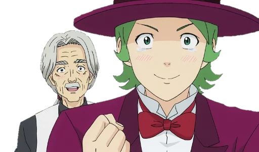 Стикер 😃 из набора Saiki KusuOH~
