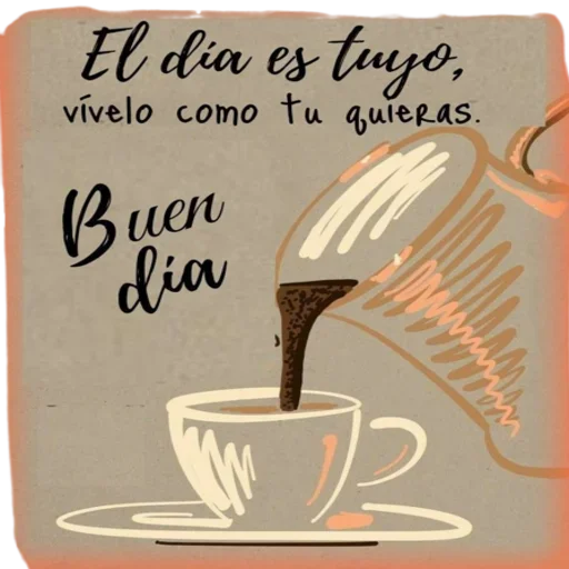 Стикер 👌 из набора Buen Dia