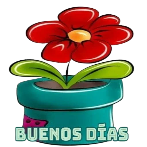 Стикер 😊 из набора Buen Dia