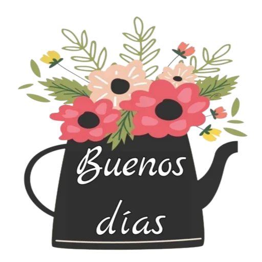 Стикер 😄 из набора Buen Dia