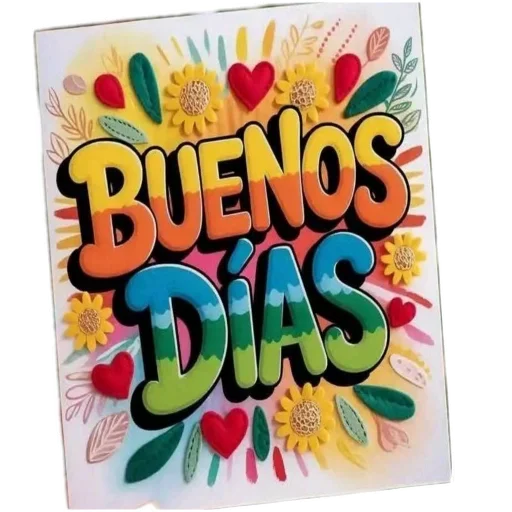 Стикер 🖼 из набора Buen Dia