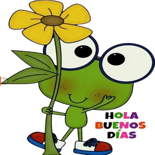 Стикер 😘 из набора Buen Dia