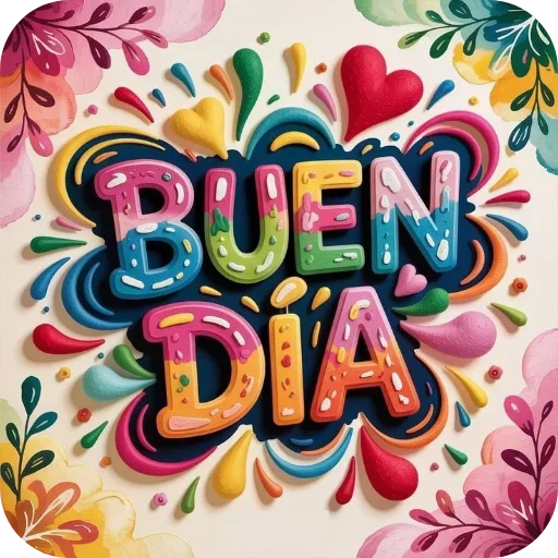 Стикер 🔳 из набора Buen Dia