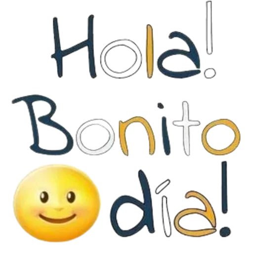 Стикер 😊 из набора Buen Dia