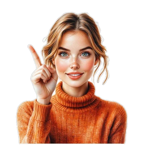 Стикер ☝️ из набора Семья by