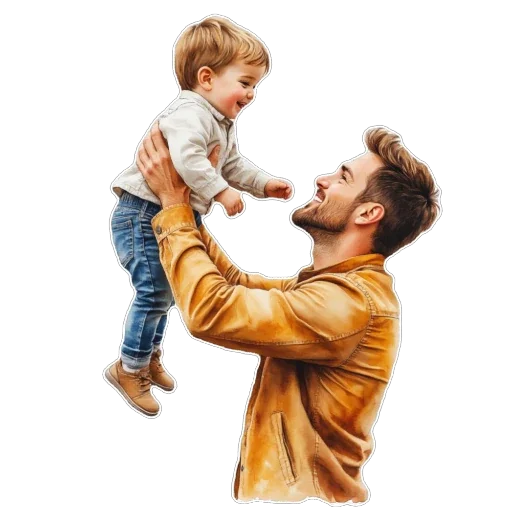 Стикер 🥰 из набора Семья by