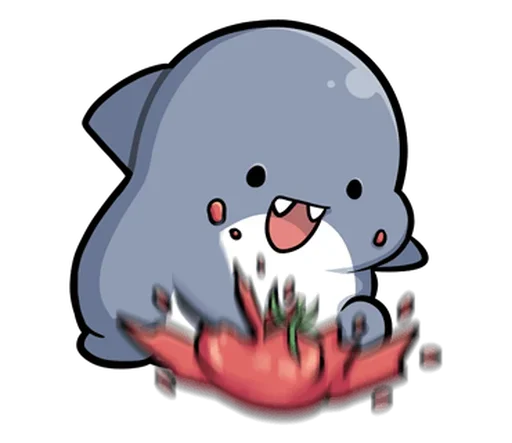 Стикер ⭐ из набора Shahimi Sharky