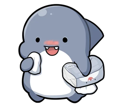 Стикер ⭐ из набора Shahimi Sharky