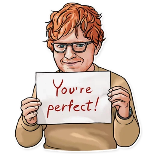 Стикер 👌 из набора Sheeran Club