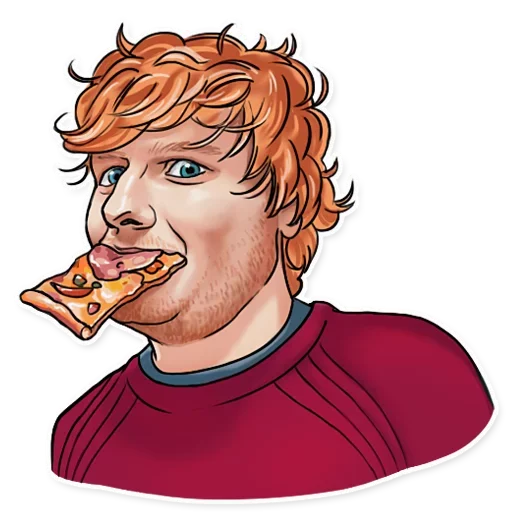 Стикер 🍕 из набора Sheeran Club