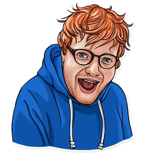 Стикер 😃 из набора Sheeran Club
