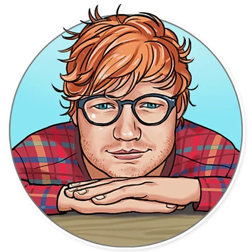 Стикер 👁 из набора Sheeran Club