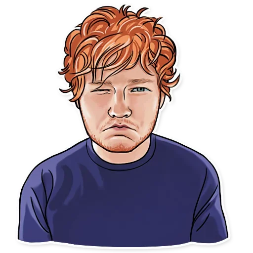 Стикер 😏 из набора Sheeran Club