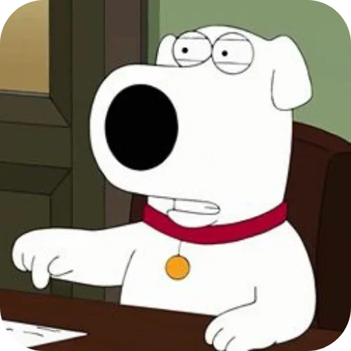 Стикер 🐱 из набора Brian Griffin