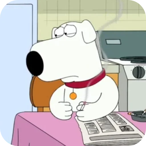 Стикер 🐱 из набора Brian Griffin