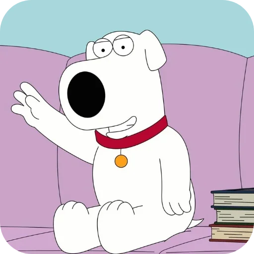 Стикер 🐶 из набора Brian Griffin