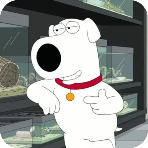 Стикер 👍 из набора Brian Griffin