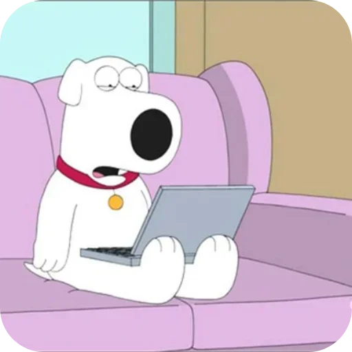 Стикер 🐶 из набора Brian Griffin