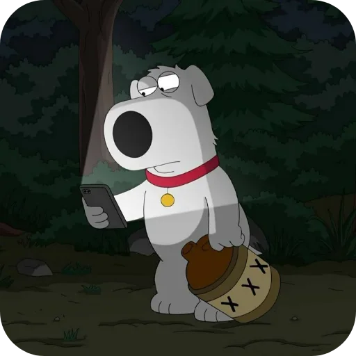 Стикер 👍 из набора Brian Griffin