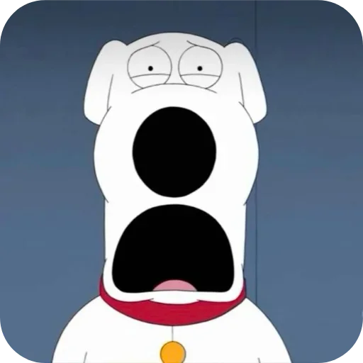 Стикер 🐦 из набора Brian Griffin