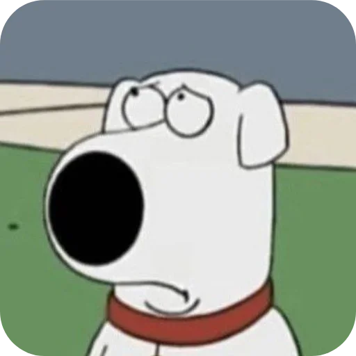 Стикер 👄 из набора Brian Griffin