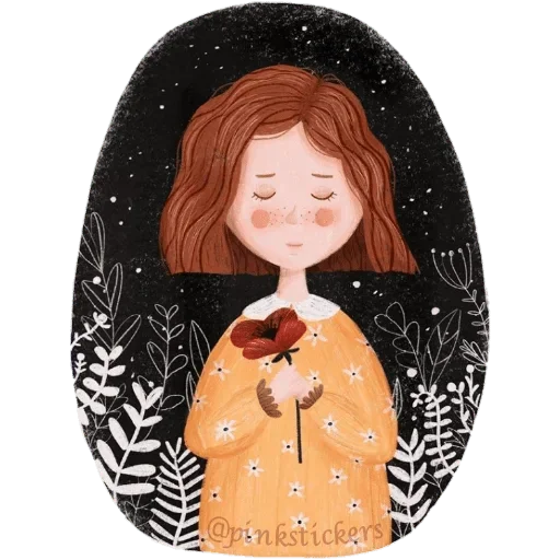 Стикер 😌 из набора Madre Tierra