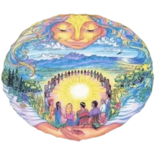 Стикер 👨‍👩‍👧‍👦 из набора Madre Tierra