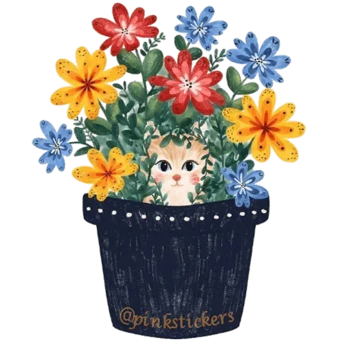 Стикер 💐 из набора Madre Tierra