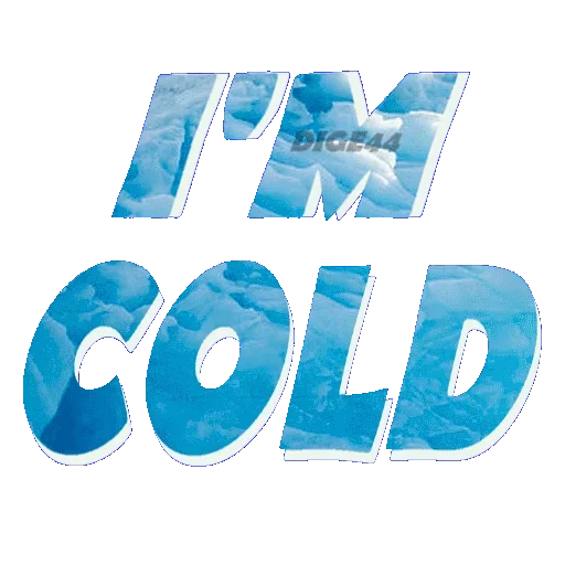 Стикер 🥶 из набора TEXT Gang