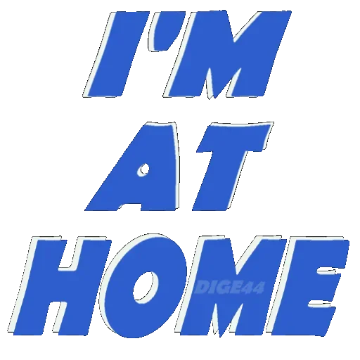 Стикер 🏡 из набора TEXT Gang