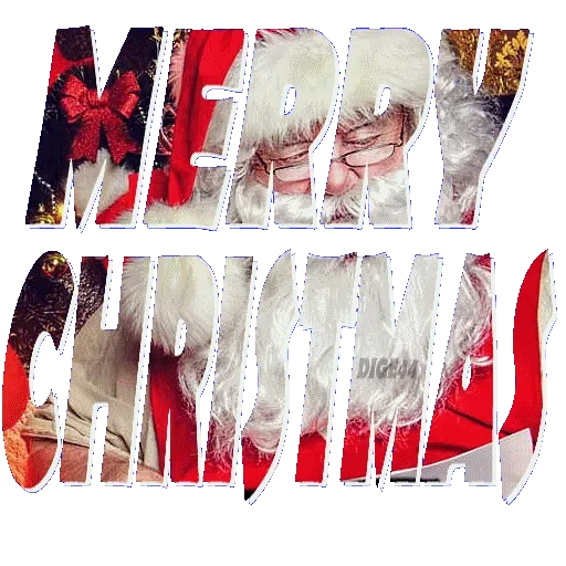 Стикер 🧑‍🎄 из набора TEXT Gang