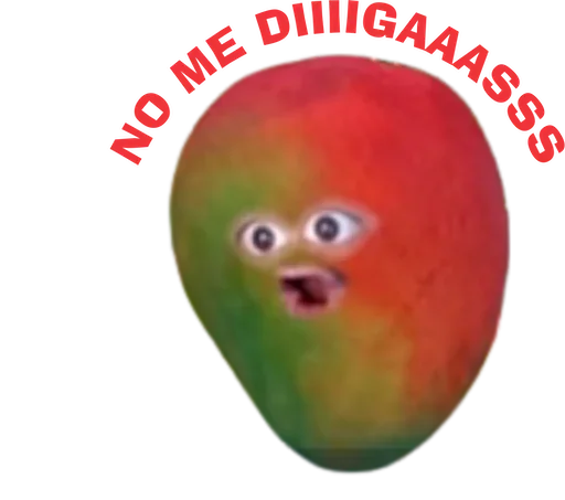 Стикер 😂 из набора Team Mango Club