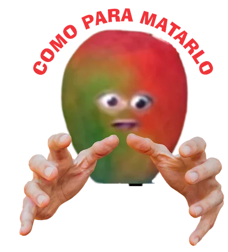 Стикер 😖 из набора Team Mango Club