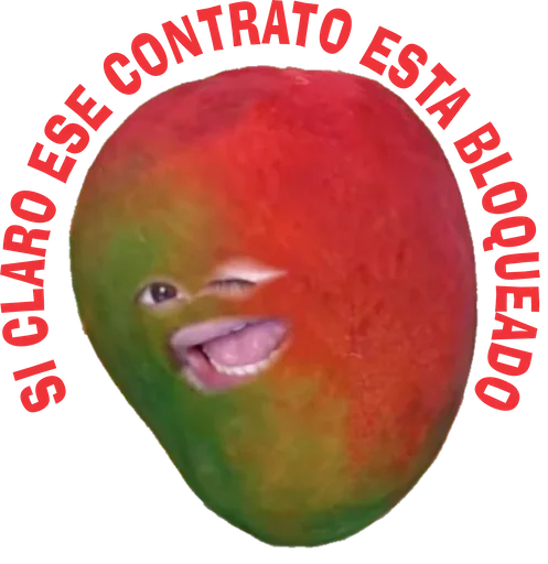 Стикер 👎 из набора Team Mango Club
