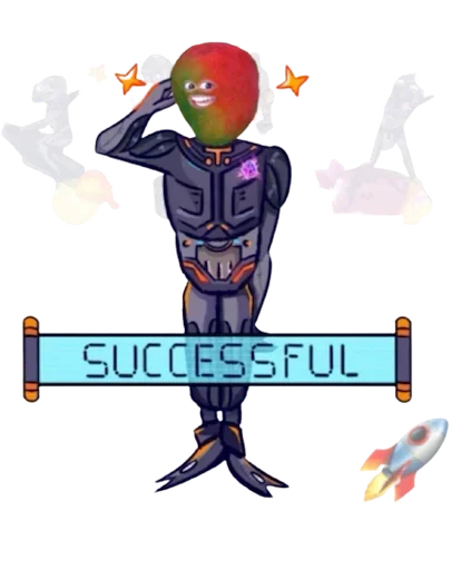 Стикер 👮‍♂️ из набора Team Mango Club
