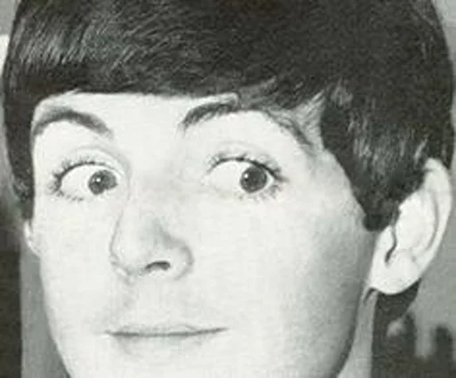 Стикер ➖ из набора The Beatles