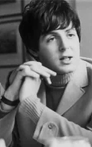 Стикер ➖ из набора The Beatles
