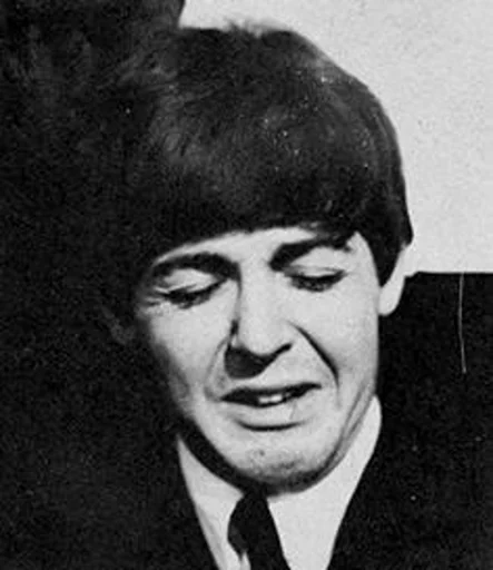 Стикер ➖ из набора The Beatles
